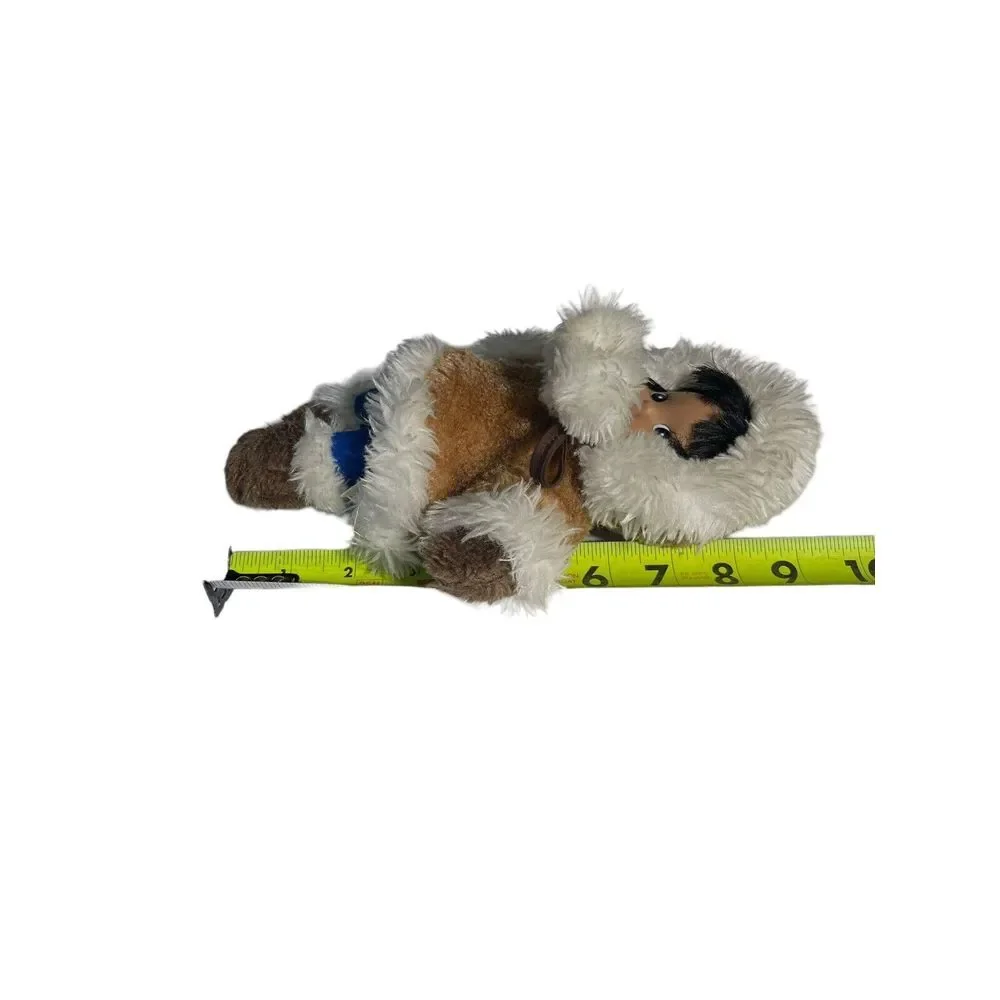 Kipmik Eskimo Doll Plush Anchorage Alaska Faux Fur 9